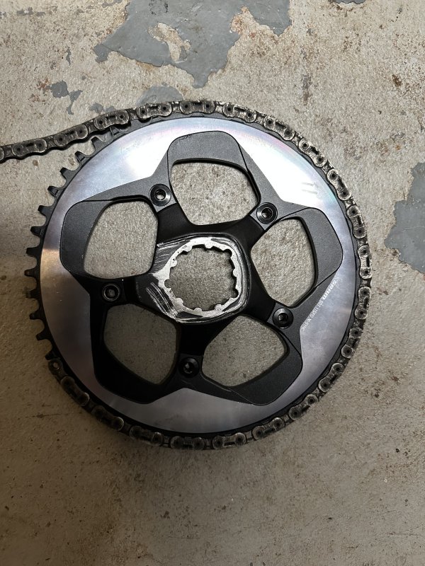 X-Sync Chainring SRAM X-Sync 11-Speed 44T Chainring - Black 110mm